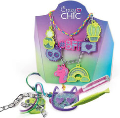 Набор для создания украшений Clementoni Crazy Chic My Fashion Bracelets цена и информация | Игрушки для девочек | 220.lv