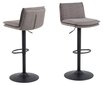 2 bāra krēslu komplekts Flynn, smilškrāsā cena un informācija | Virtuves un ēdamistabas krēsli | 220.lv