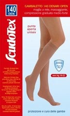 SCUDOTEX pusgarās zeķes S598 140den 2. izm. nature цена и информация | Женские носки | 220.lv