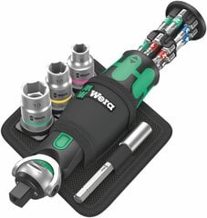 Wera 8009 Zyklop Pocket komplekts, 18 gab. цена и информация | Механические инструменты | 220.lv