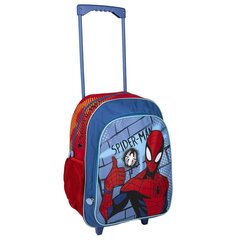 Mugursoma ar riteņiem Spiderman cena un informācija | Skolas somas | 220.lv