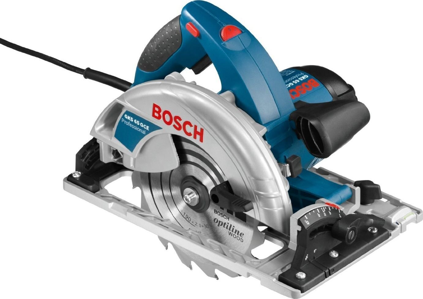 Rokas ripzāģis Bosch GKS 65 GCE Professional 0601668900 цена и информация | Zāģi, ripzāģi | 220.lv