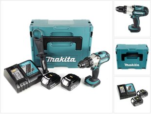 Аккумуляторная дрель Makita DDF 451 RFJ цена и информация | Шуруповерты, дрели | 220.lv