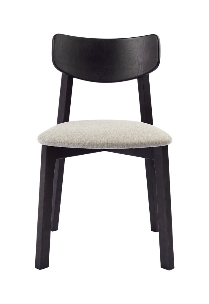 2-vu ēdamistabas krēslu komplekts Vega, melns цена и информация | Virtuves un ēdamistabas krēsli | 220.lv