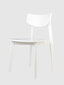 2-vu ēdamistabas krēslu komplekts Vega, balts цена и информация | Virtuves un ēdamistabas krēsli | 220.lv