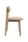 2-vu ēdamistabas krēslu komplekts Vega, gaiši brūns cena un informācija | Virtuves un ēdamistabas krēsli | 220.lv