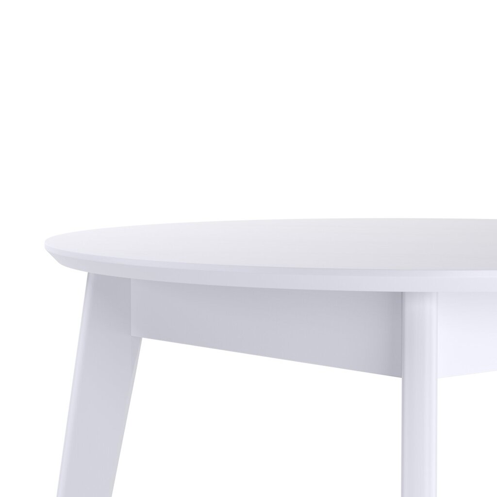 Orion 79 cm apaļais koka ēdamgalda cena un informācija | Virtuves galdi, ēdamgaldi | 220.lv