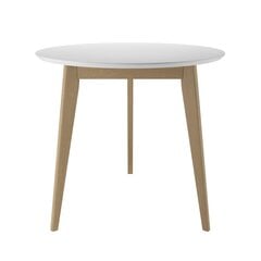 Круглый обеденный стол из дерева Orion Light, 79 см  цена и информация | Кухонные и обеденные столы | 220.lv