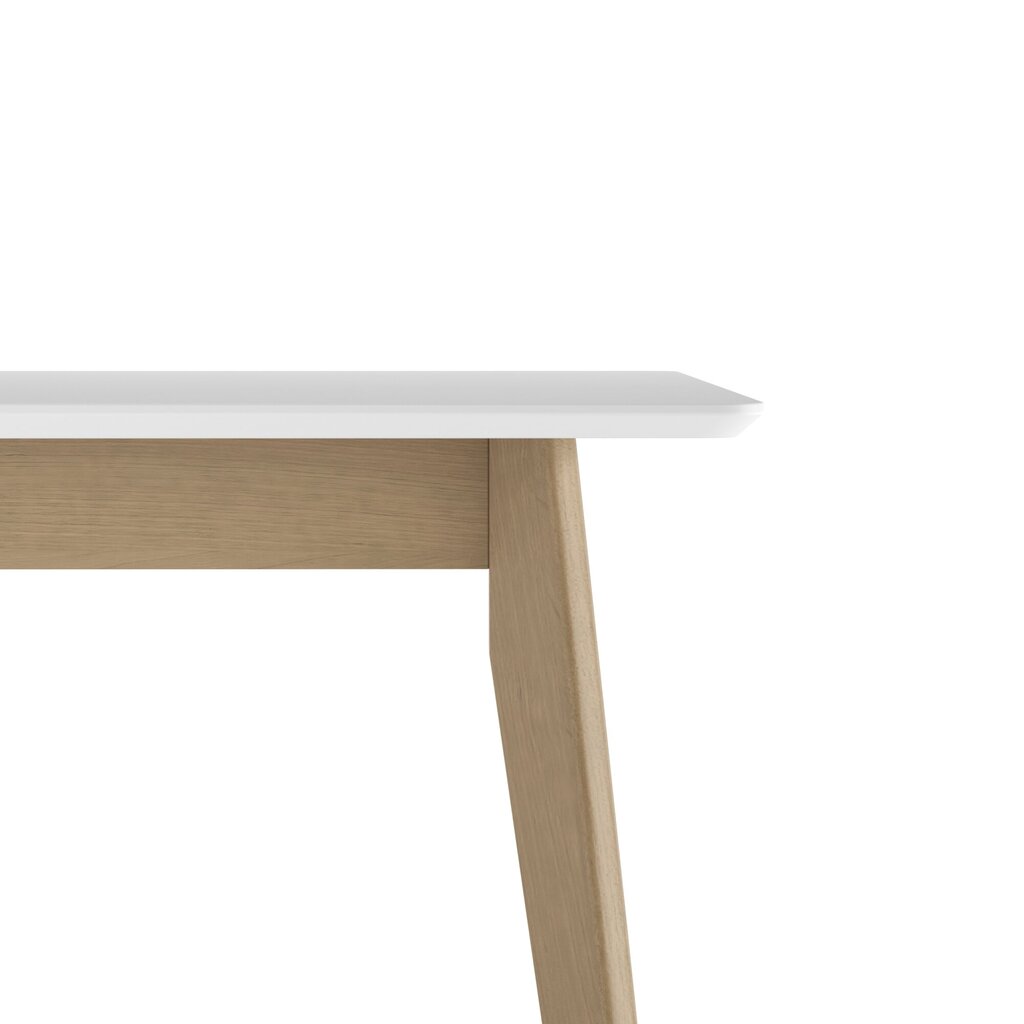 Pegasus 120cm taisnstūrveida koka pusdienu galds cena un informācija | Virtuves galdi, ēdamgaldi | 220.lv