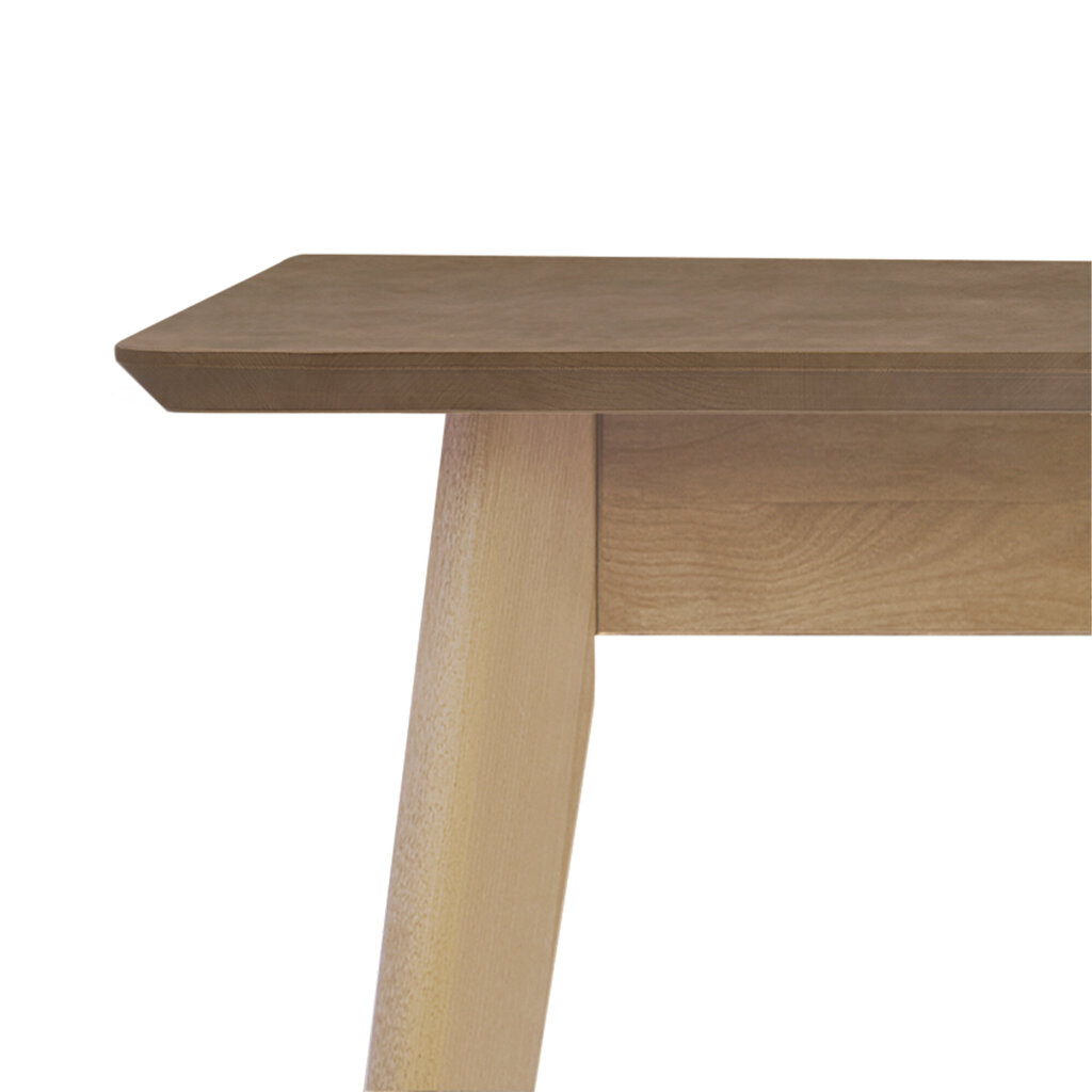 Pegasus Plus 120cm pagarināms koka pusdienu galds cena un informācija | Virtuves galdi, ēdamgaldi | 220.lv
