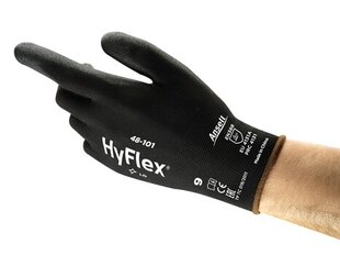 Защитные перчатки Ansell HyFlex® 48-101, размер 8. Розничная упаковка цена и информация | Рабочие перчатки | 220.lv