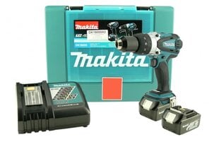 Дрель Makita BHP 458 RFE цена и информация | Шуруповерты, дрели | 220.lv