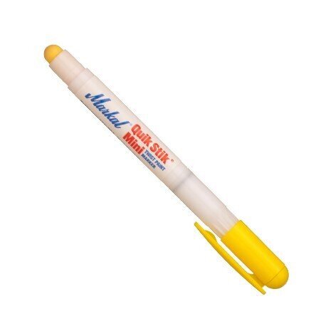 Īstas krāsas marķēšanas zīmulis MARKAL QUIK STIK Paintstik MINI 6 mm, dzeltens цена и информация | Rokas instrumenti | 220.lv
