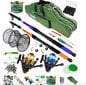 Zvejas komplekts Jaxon 2x Makšķeres spoles soma cena un informācija | Makšķeres, spiningi, makšķeru turētāji un statīvi | 220.lv