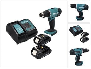 Аккумуляторная дрель Makita DDF 453 SYX4 цена и информация | Шуруповерты, дрели | 220.lv