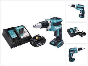 Аккумуляторный шуруповерт Makita DFS 452 RT1 цена и информация | Шуруповерты, дрели | 220.lv