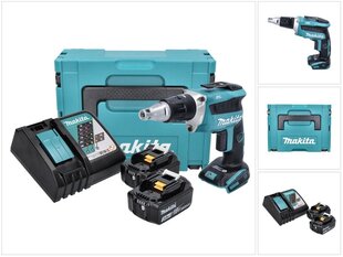 Аккумуляторный шуруповерт Makita DFS 452 RFJ цена и информация | Шуруповерты, дрели | 220.lv