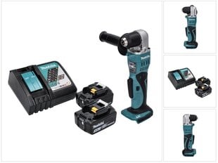 Аккумуляторная угловая дрель Makita DDA 351 RT a цена и информация | Шуруповерты, дрели | 220.lv