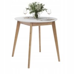Круглый деревянный обеденный стол Orion, 79 см  цена и информация | Кухонные и обеденные столы | 220.lv
