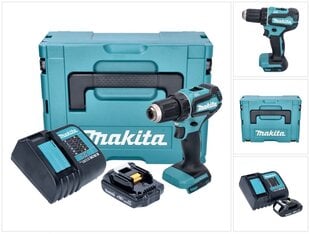 Аккумуляторная дрель Makita DDF 485 SY1J цена и информация | Шуруповерты, дрели | 220.lv