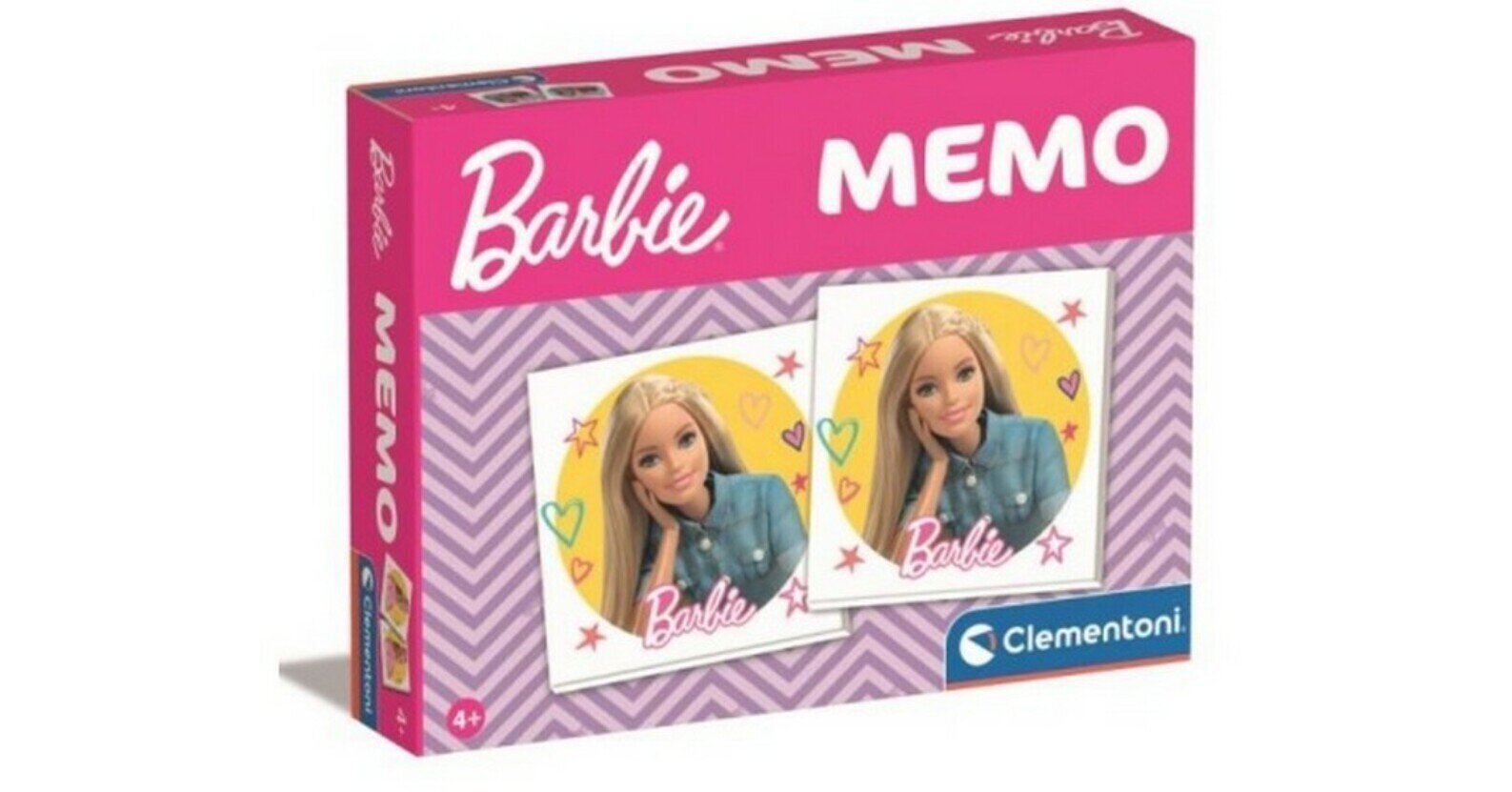 Настольная игра Clementoni Memo Barbie, EN цена | 220.lv