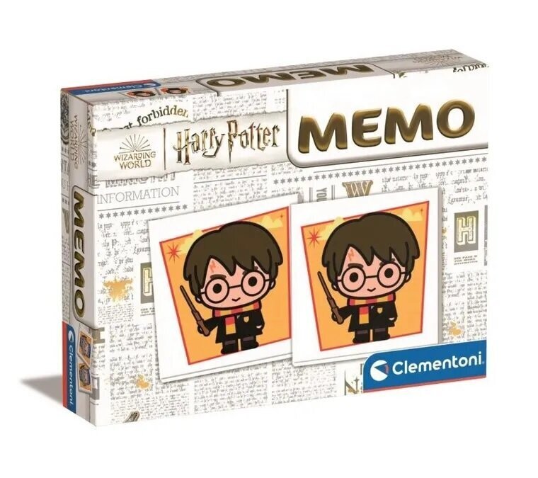 Galda spēle Clementoni Memo Pocket Harry Potter, EN cena un informācija | Galda spēles | 220.lv