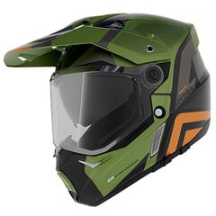 Wolf DS Hydra (M) B6 GreenMat ķivere cena un informācija | Moto ķiveres | 220.lv