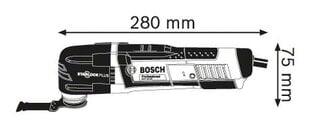 Сетевая вибропила Bosch, 300 Вт, без аккумулятора и зарядного устройства цена и информация | Пилы, циркулярные станки | 220.lv