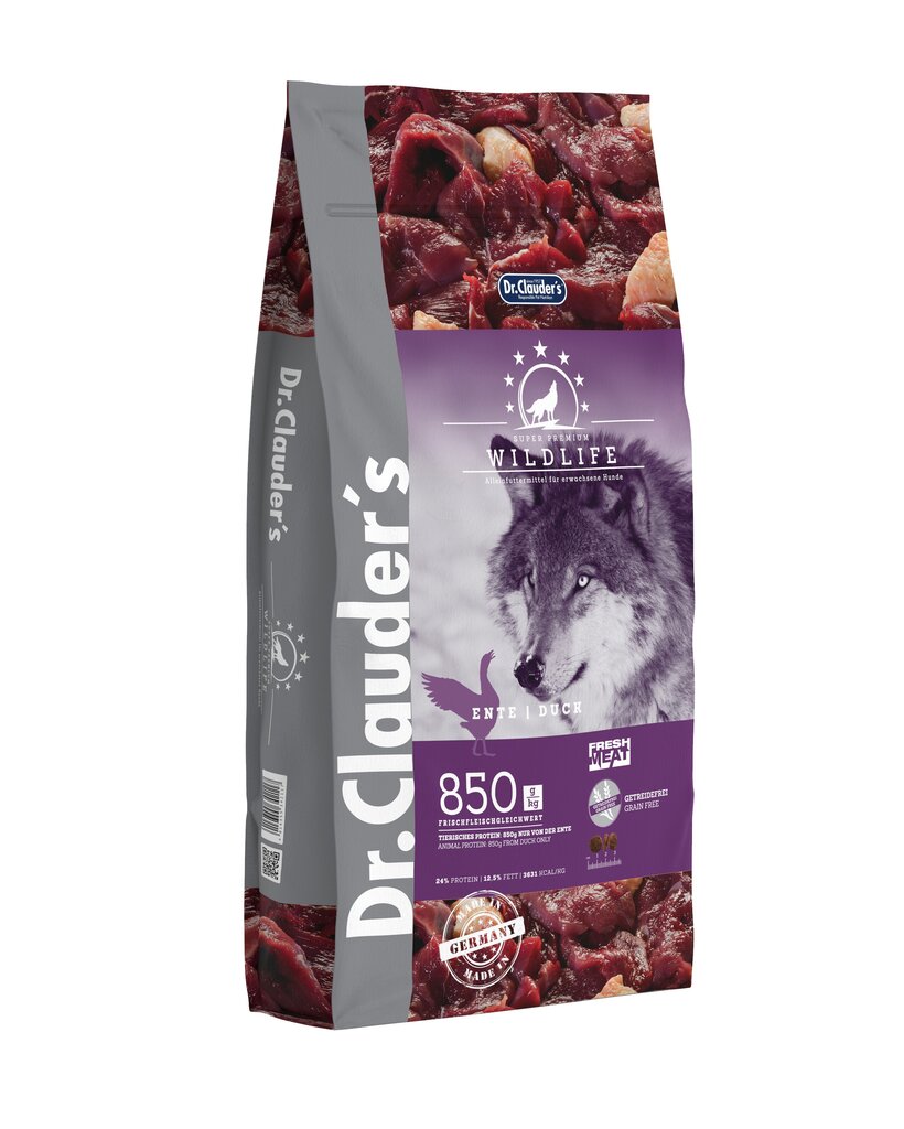 Dr,Clauder's Wildlife Pīle un kartupeļi, 2kg cena un informācija | Sausā barība suņiem | 220.lv