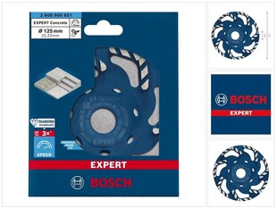 Резной диск Bosch Expert 125 x 22,23 мм цена и информация | Механические инструменты | 220.lv