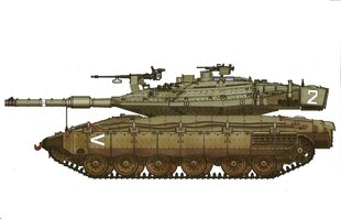 Konstruktors HobbyBoss IDF Merkava MkIIID cena un informācija | Konstruktori | 220.lv