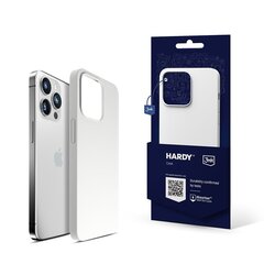 Apple iPhone 14 Pro Max - 3mk Hardy Silicone MagCase White цена и информация | Чехлы для телефонов | 220.lv