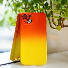 Fusion Neogradient case 1 силиконовый чехол для Xiaomi Redmi Note 12 4G оранжевый - желтый цена и информация | Чехлы для телефонов | 220.lv