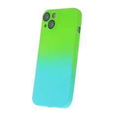 Fusion Neogradient case 3 силиконовый чехол для Xiaomi Redmi 12C | Redmi 11a зеленый голубой цена и информация | Чехлы для телефонов | 220.lv