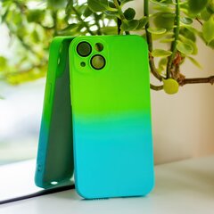 Fusion Neogradient case 3 силиконовый чехол для Xiaomi Redmi Note 12 4G зеленый голубой цена и информация | Чехлы для телефонов | 220.lv