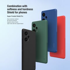 Nillkin Super Frosted PRO Back Cover for Xiaomi Redmi Note 13 Pro 5G|Poco X6 5G Red цена и информация | Чехлы для телефонов | 220.lv