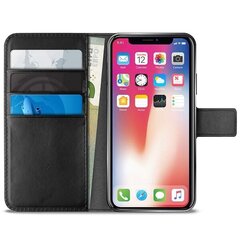 Puro Booklet Wallet Samsung S10e G970 czarny|black z kiesz.+stand SGS10LBOOKC4BLK цена и информация | Чехлы для телефонов | 220.lv