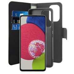 Puro Wallet Detachable Samsung A53 A536 2w1 czarne|black SGA53BOOKC3BLK цена и информация | Чехлы для телефонов | 220.lv