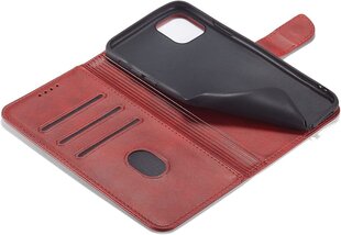 Чехол Wallet Case Xiaomi Redmi Note 13 Pro Plus 5G красный цена и информация | Чехлы для телефонов | 220.lv