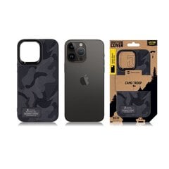Tactical Camo Troop Cover for Apple iPhone 13 Black цена и информация | Чехлы для телефонов | 220.lv