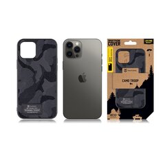 Tactical Camo Troop Cover for Apple iPhone 13 Black цена и информация | Чехлы для телефонов | 220.lv