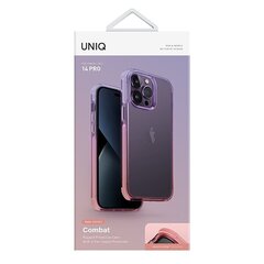 UNIQ etui Combat Duo iPhone 15 Pro 6.1" Magclick Charging niebiesko-szary|dusty blue-grey цена и информация | Чехлы для телефонов | 220.lv