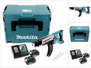 Аккумуляторный шуруповерт Makita DFR 750 RTJ цена и информация | Шуруповерты, дрели | 220.lv