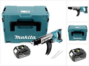 Аккумуляторный шуруповерт Makita DFR 750 T1J цена и информация | Шуруповерты, дрели | 220.lv