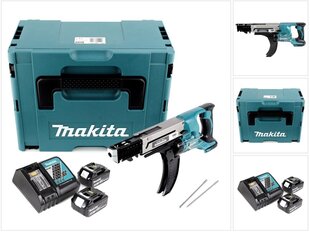 Аккумуляторный шуруповерт Makita DFR 750 RGJ цена и информация | Шуруповерты, дрели | 220.lv