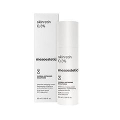 Mesoestetic skinretin 0.3% pretnovecošanās nakts krēms ar retinolu, 50 ml cena un informācija | Sejas krēmi | 220.lv