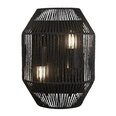 Searchlight sienas gaismeklis Wicker 11201-2BK