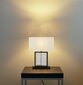 Searchlight galda lampa Clarendon EU54210BK cena un informācija | Galda lampas | 220.lv
