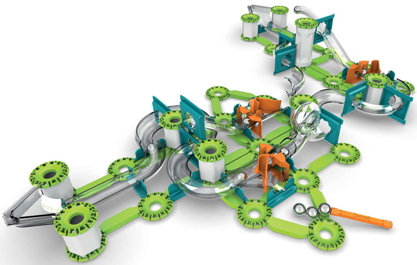 Gravitācijas kombinētais starta komplekts Geomag Mechanics, 153 gab. cena un informācija | Konstruktori | 220.lv