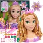 Lelle Disney Princess Rapunzel + aksesuāri цена и информация | Rotaļlietas meitenēm | 220.lv